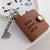 PERSONALISED LEATHER PHOTO BOOK KEYRING