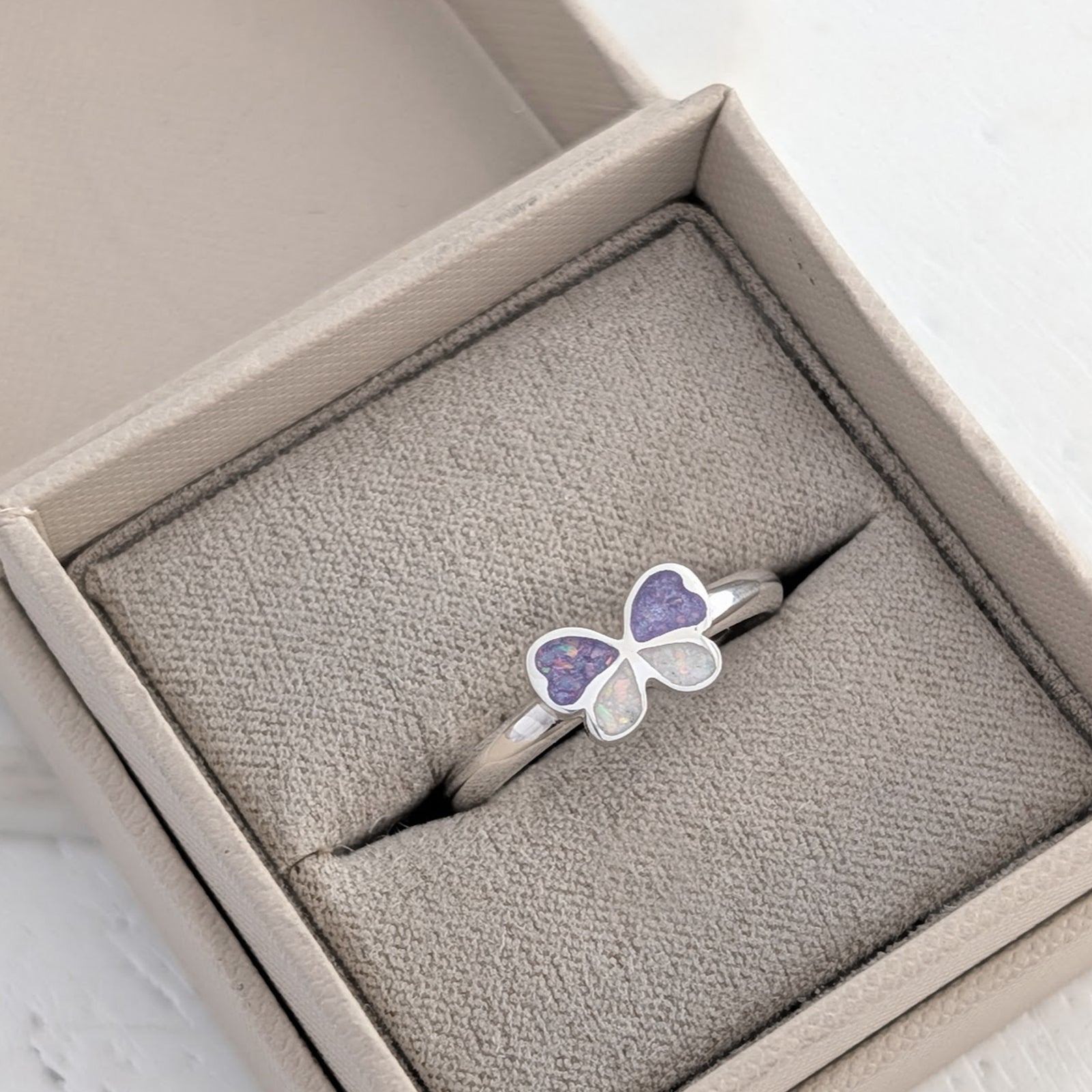 MEMORIAL ASHES BUTTERFLY RING