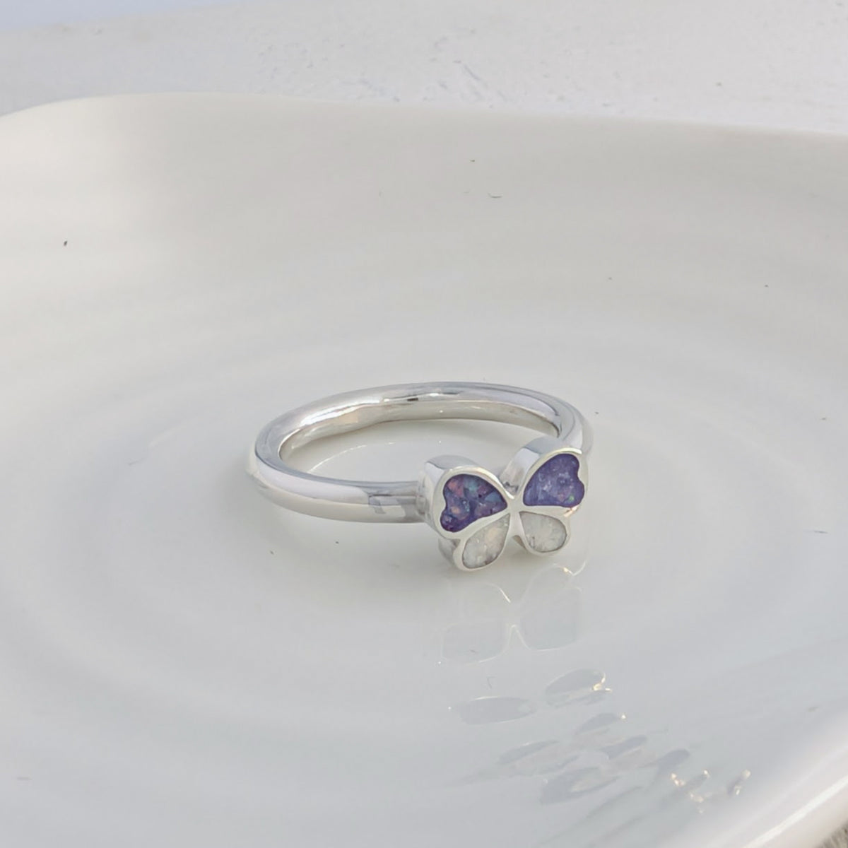 MEMORIAL ASHES BUTTERFLY RING