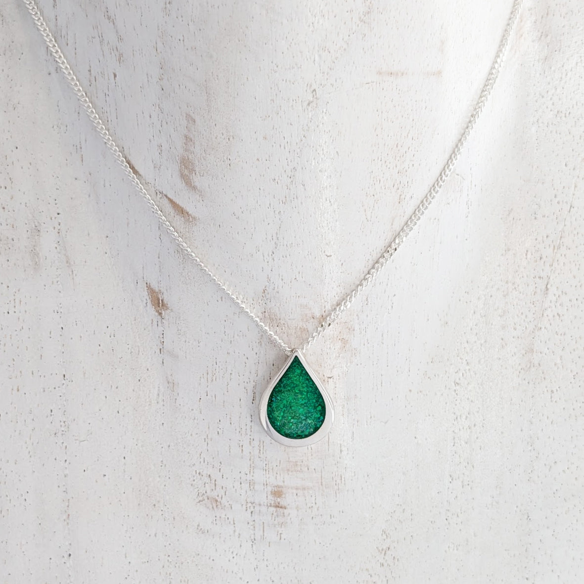 MEMORIAL ASHES DROPLET PENDANT