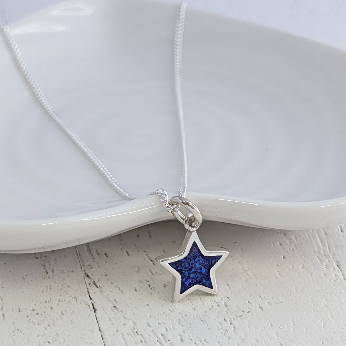 Memorial Ashes Dainty Star Charm