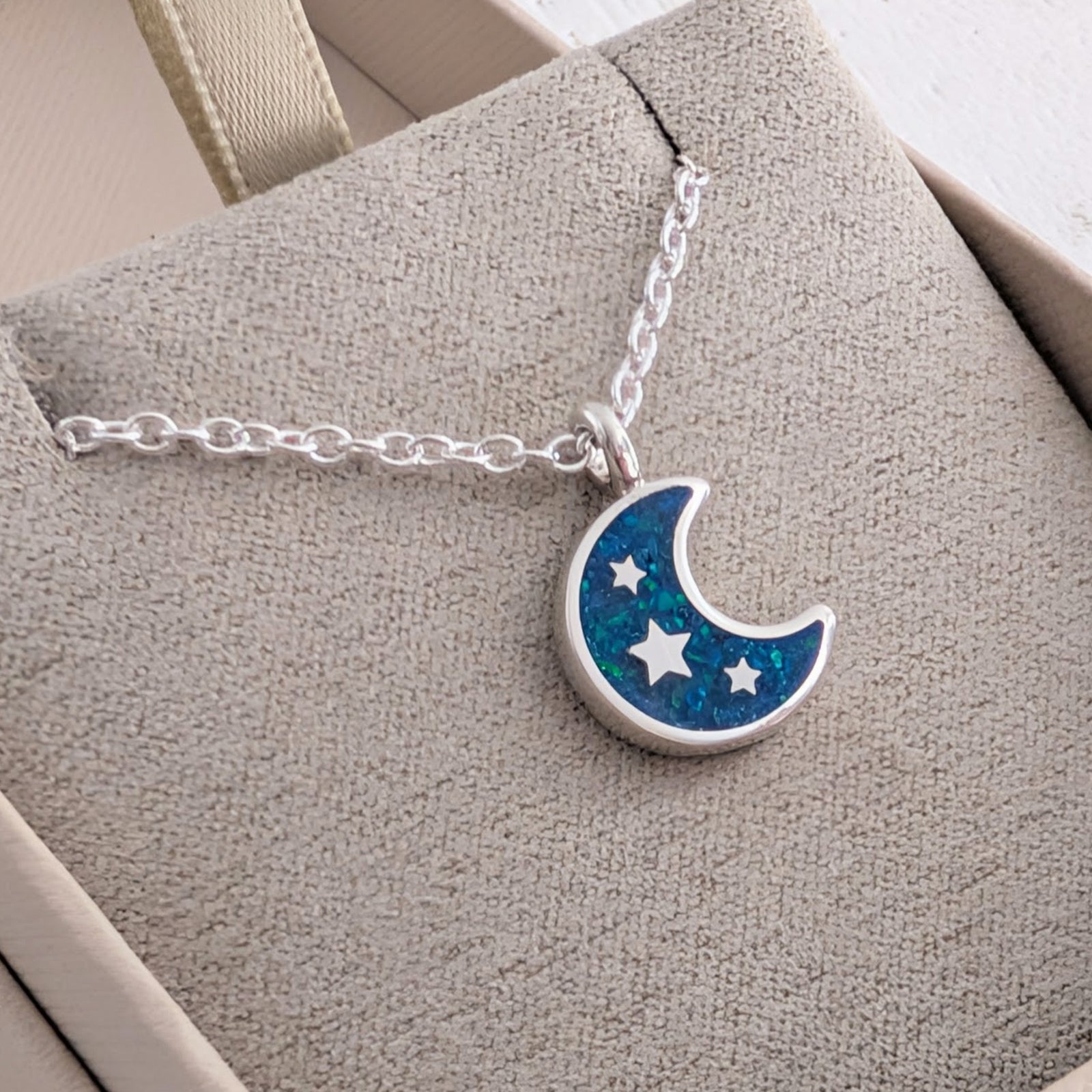 Handmade silver memorial jewellery