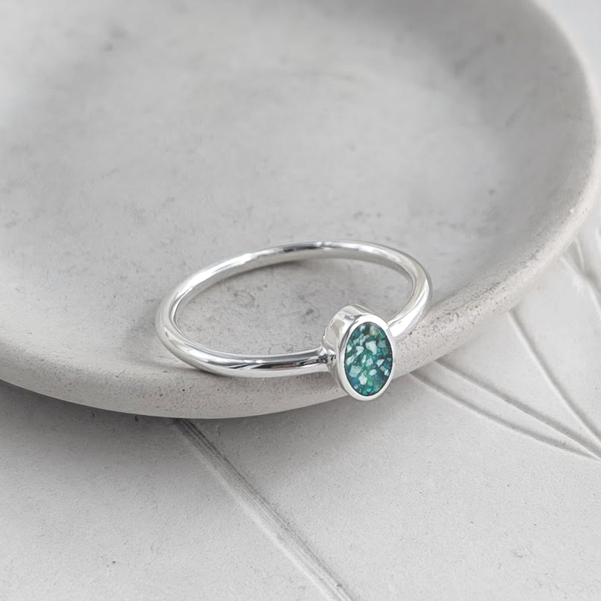 Cremation Ash Memorial Ring