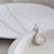 Memorial Ashes Droplet Charm in silver or gold