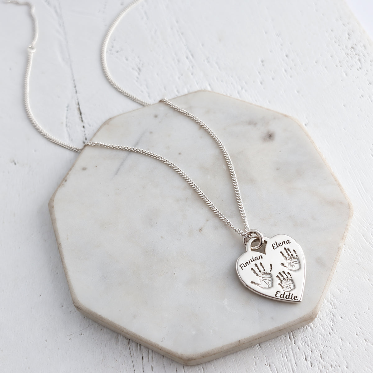 Family keepsake necklace for mum