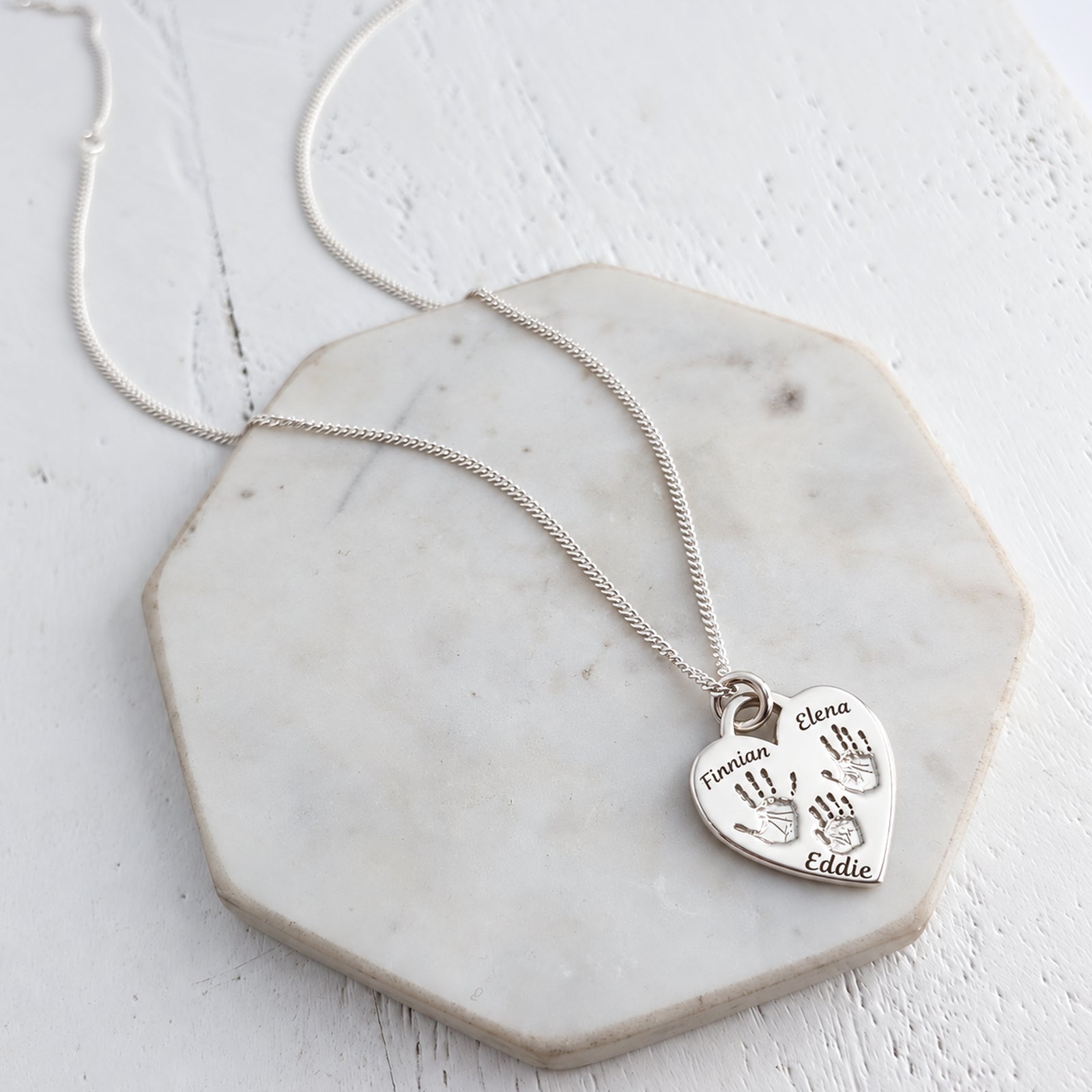 Family keepsake necklace for mum