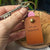 Personalised Photo Leather Keyring For Mum - Mother's Day Gift