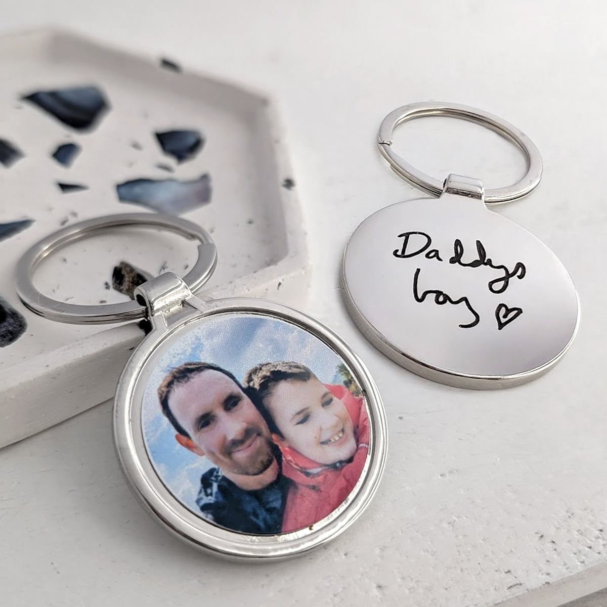 Personalised Photo Round Keyring