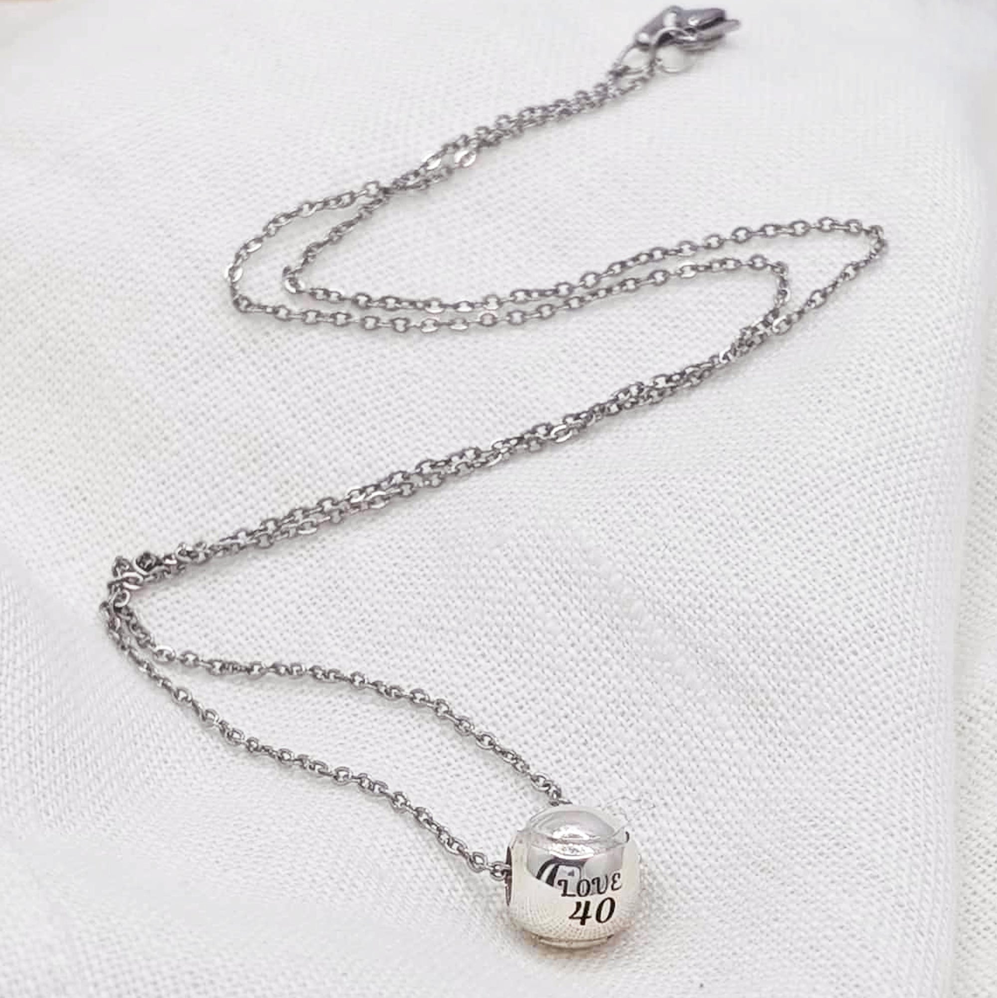 Anyone for Tennis? personalised tennis ball charm