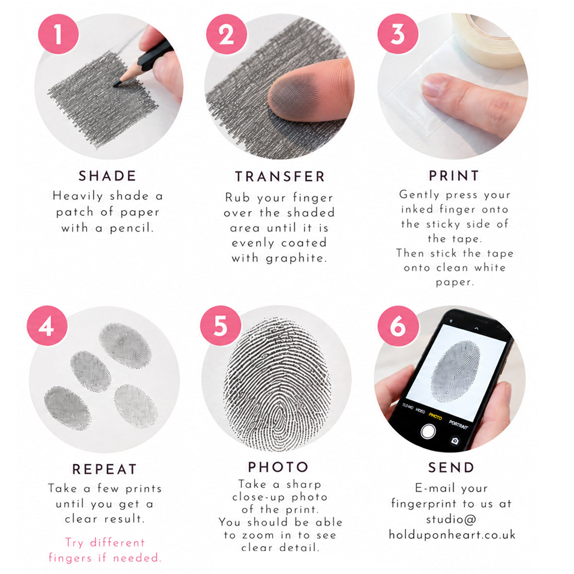 HEART FINGERPRINT MEMORY CLUSTER