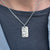 Memorial Ashes Jewellery for Him | Dog Tag Necklace