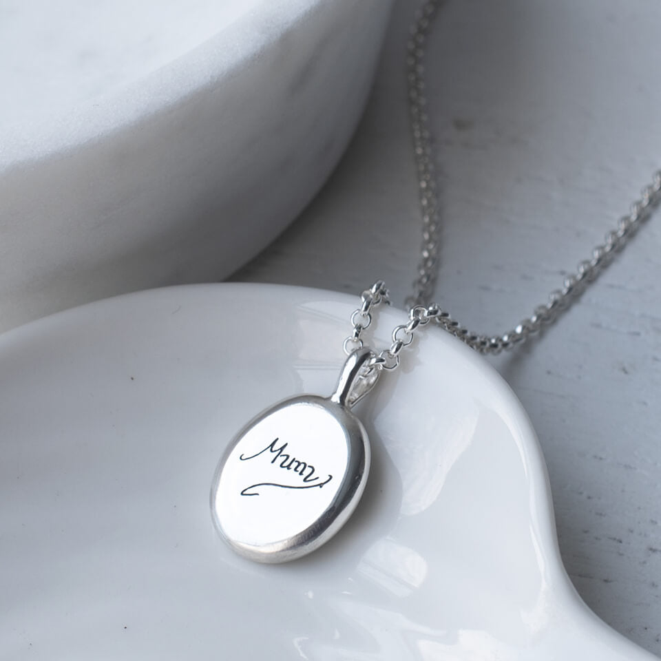 FINGERPRINT NUGGET PENDANT