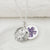 Cremation Ashes Memorial Jewellery | In the Gardern Flowers Ashes Necklace