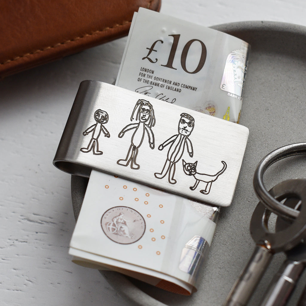 personalised money clip