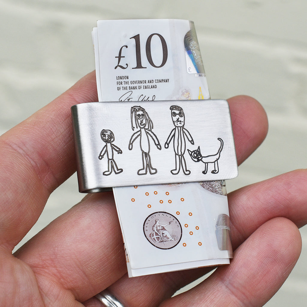 personalised money clip