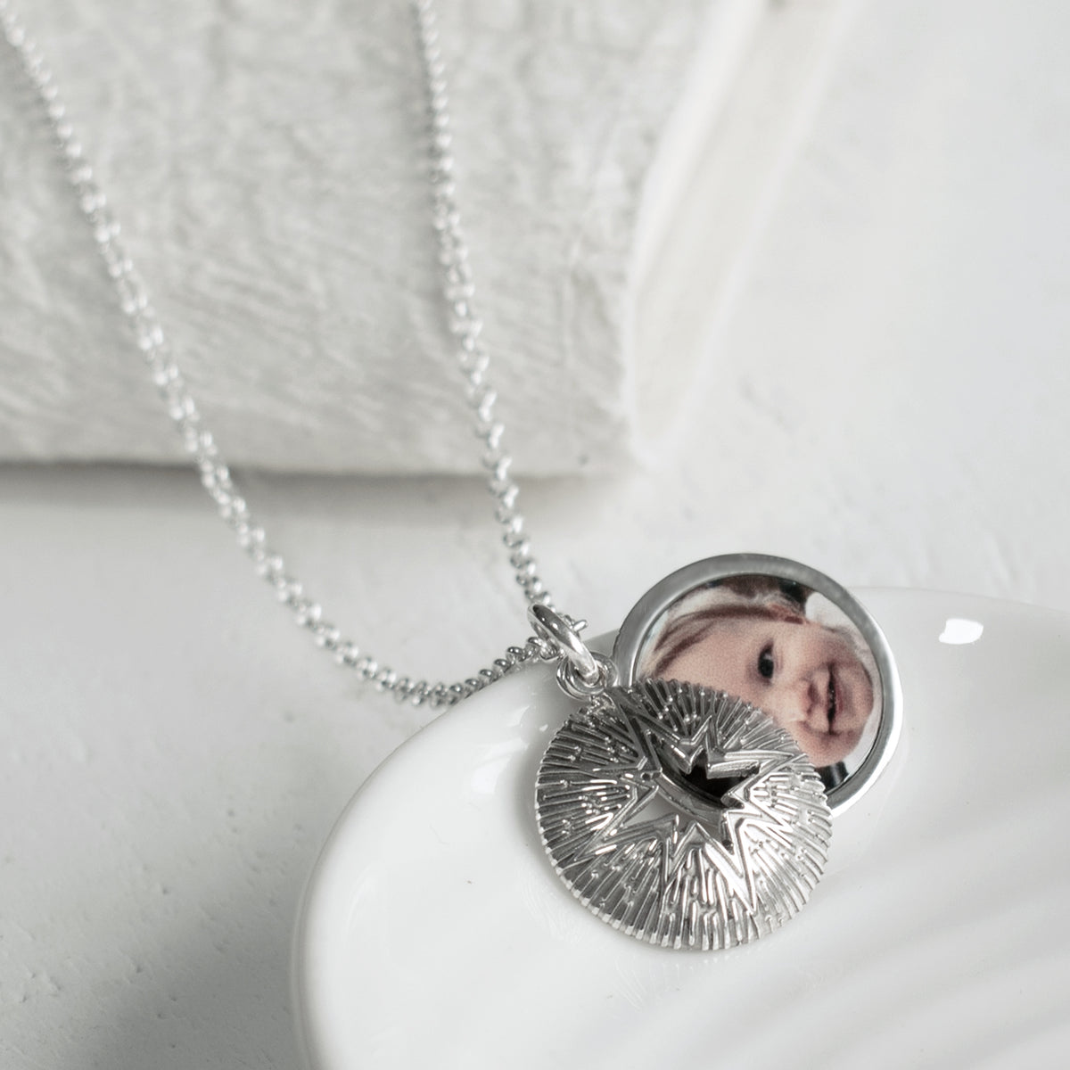 North Star Personalised Photo Locket