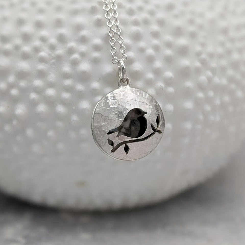 PERSONALISED ROBIN PHOTO LOCKET